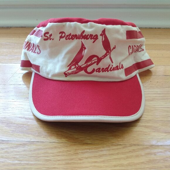 Vintage Trucker Hat St. Petersburg Cardinals Baseball Snapback Retro Cap - Picture 1 of 14